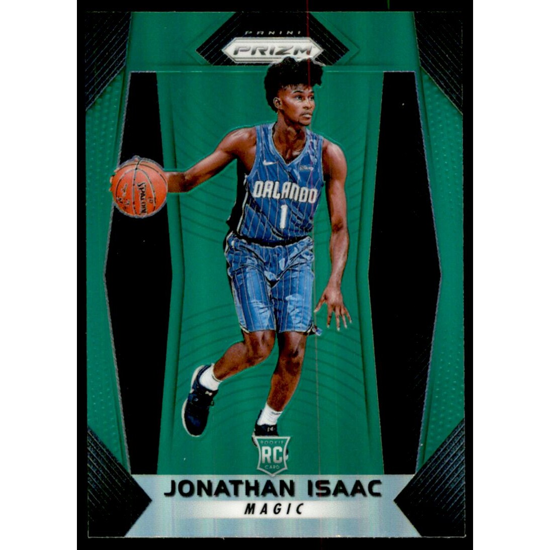 2017-18 Panini Prizm Prizms Green #73 Jonathan Isaac