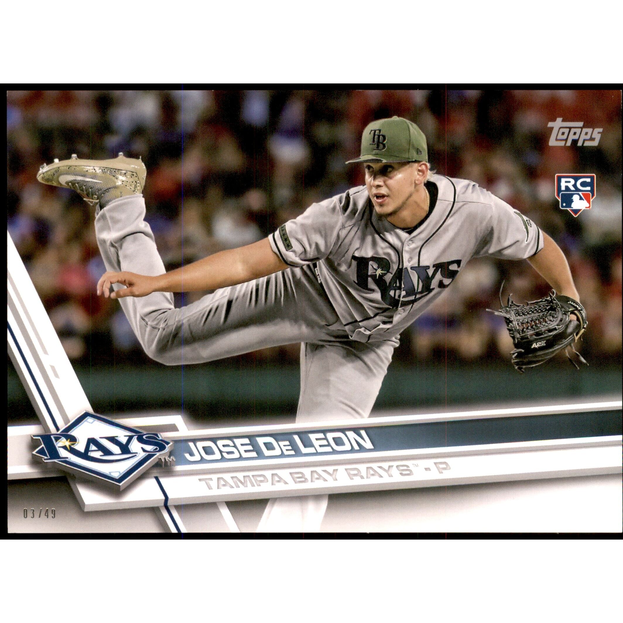 2017 Topps Update 5x7 #US186 Jose De Leon