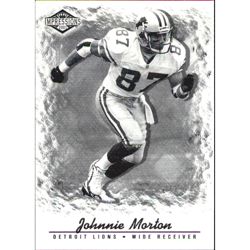 2001 Pacific Impressions Shadow #47 Johnnie Morton