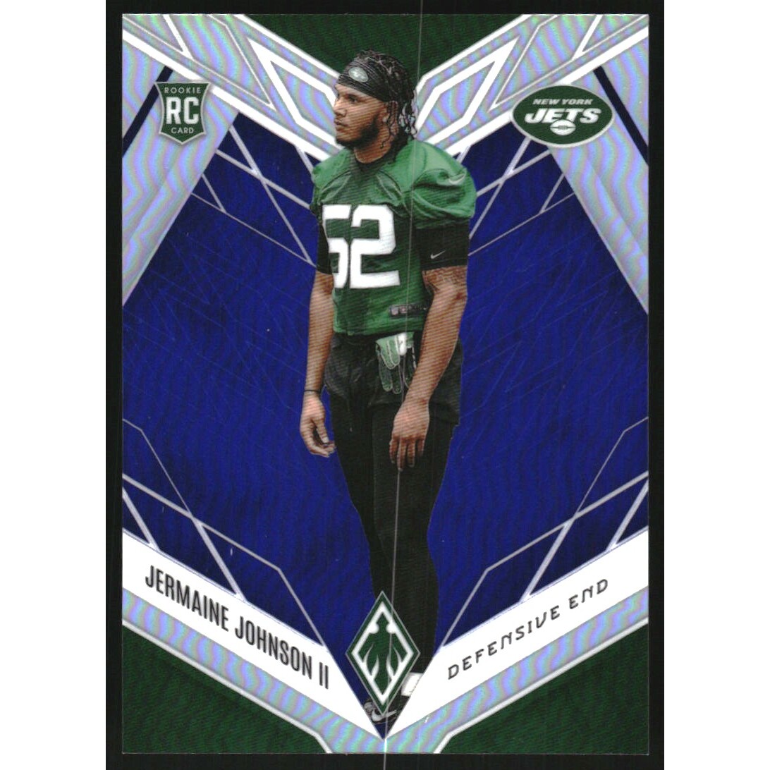 2022 Panini Phoenix Blue #174 Jermaine Johnson II