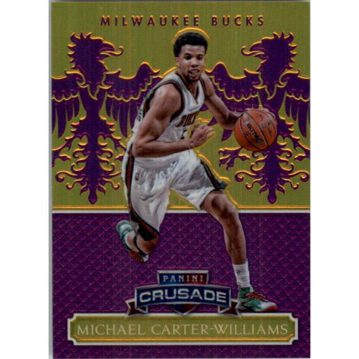 2014-15 Panini Excalibur Crusade Purple #9 Michael Carter-Williams