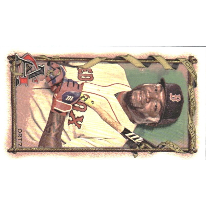 2023 Topps Allen and Ginter Mini #378 David Ortiz EXT