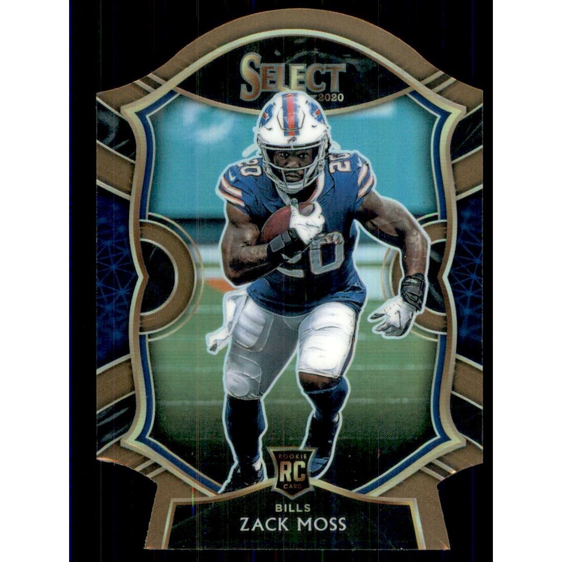 2020 Select Prizm Copper Die Cut #69 Zack Moss