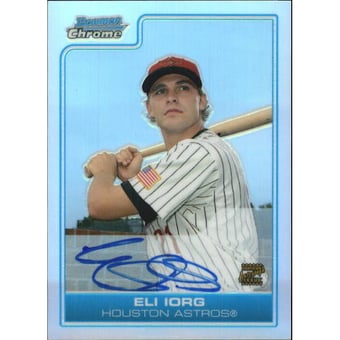 2006 Bowman Chrome Prospects Refractors #BC236 Eli Iorg AU