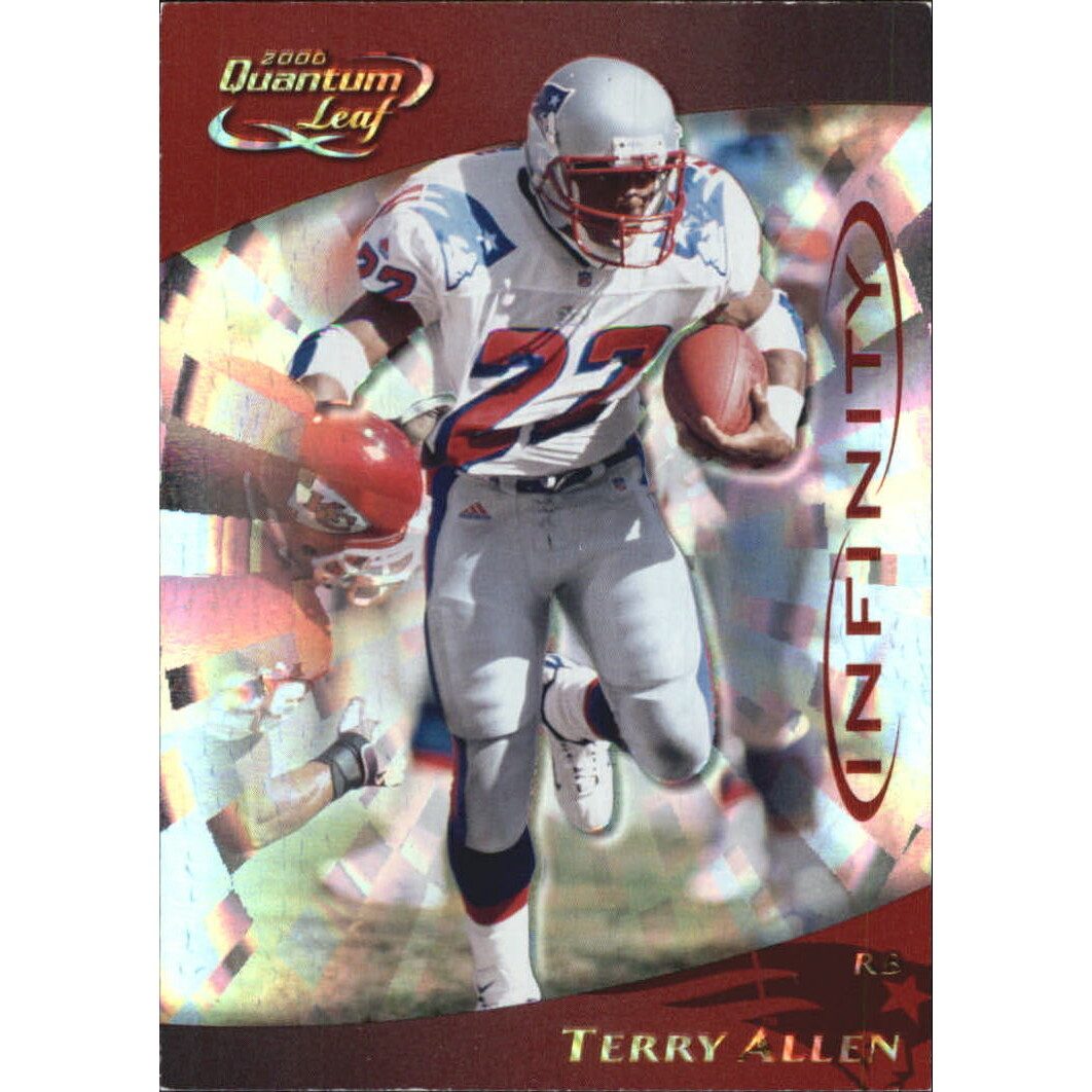 2000 Quantum Leaf Infinity Red #177 Terry Allen 2000 Quantum Leaf Infinity Red #177 Terry Allen