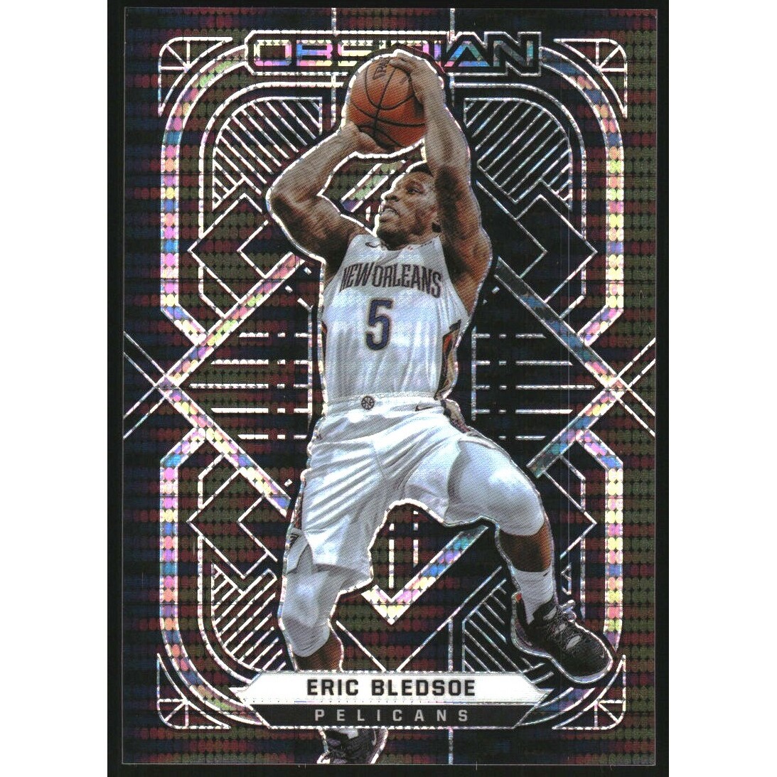 2020-21 Panini Obsidian Electric Etch Asia #125 Eric Bledsoe