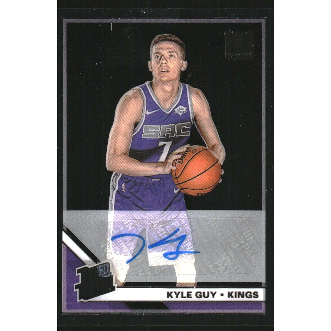 2019-20 Clearly Donruss Rated Rookie Autographs #16 Kyle Guy