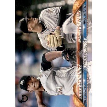 2018 Topps Update Vintage Stock #US77 Merandy Gonzalez/Elieser Hernandez