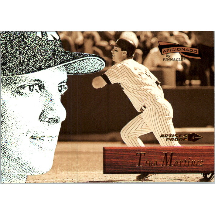 1996 Pinnacle Aficionado Artist's Proofs #64 Tino Martinez