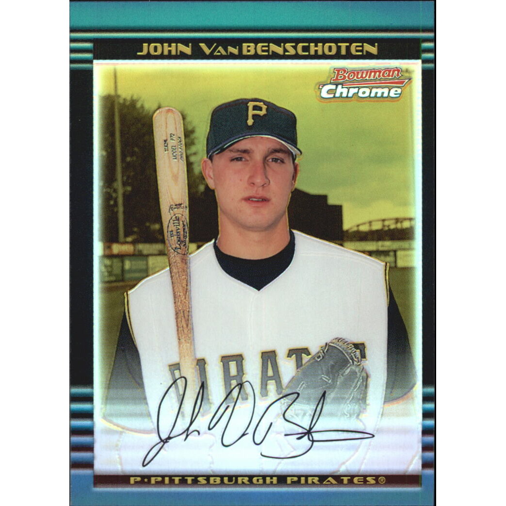 2002 Bowman Chrome Gold Refractors #228 John VanBenschoten