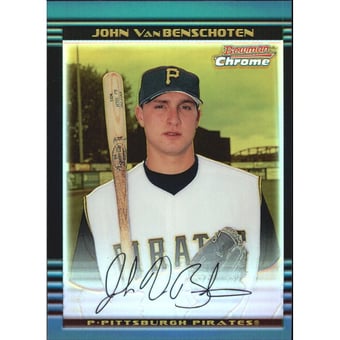 2002 Bowman Chrome Gold Refractors #228 John VanBenschoten