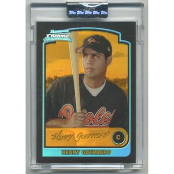 2003 Bowman Chrome Gold Refractors #224 Henry Guerrero