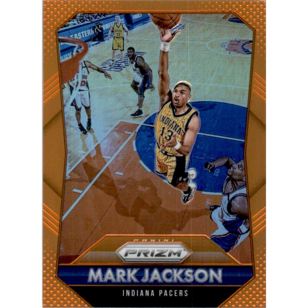 2015-16 Panini Prizm Prizms Orange #294 Mark Jackson