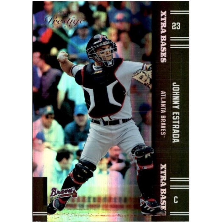 2005 Playoff Prestige Xtra Bases Black #73 Johnny Estrada