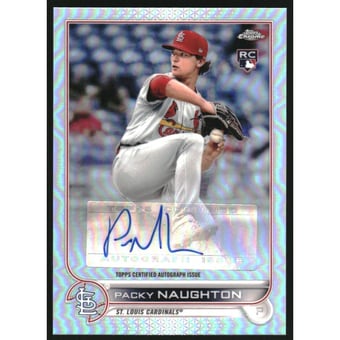2022 Topps Chrome Update Autographs #ACPN Packy Naughton