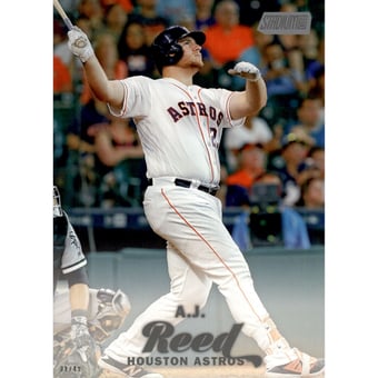 2017 Stadium Club 5x7 #180 A.J. Reed
