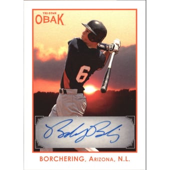 2011 TRISTAR Obak Autographs Orange #A5  Bobby Borchering