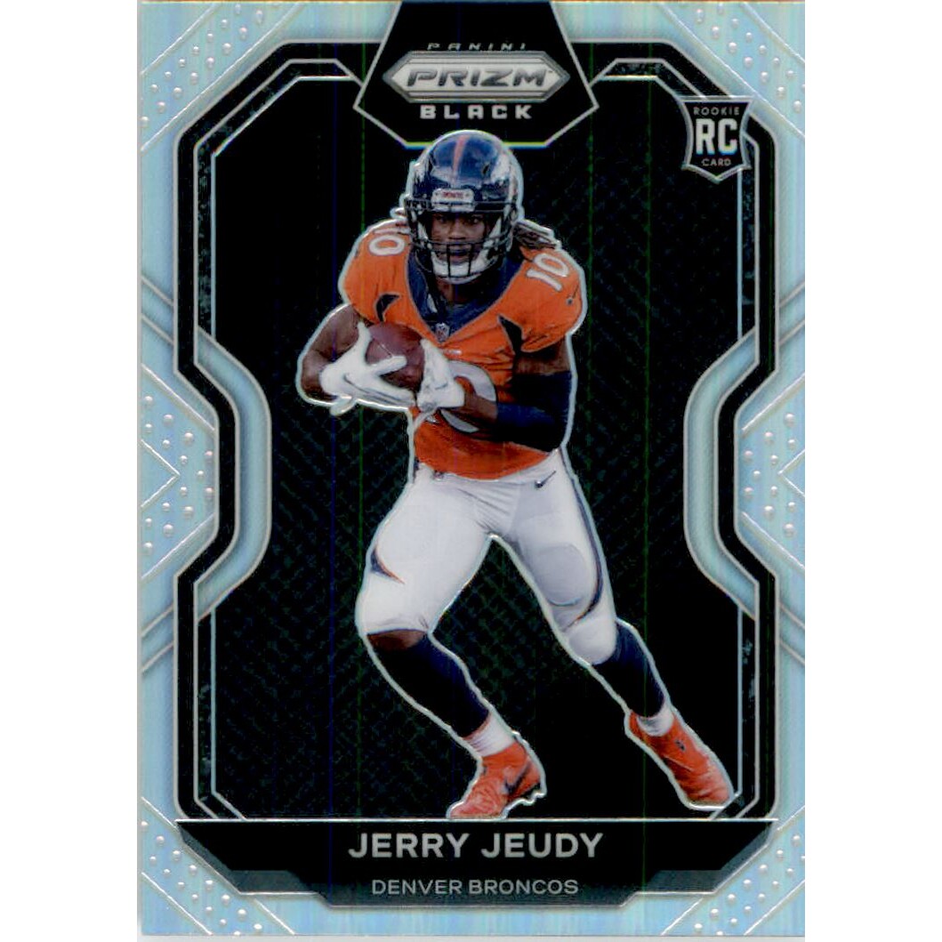 2020 Panini Prizm Black Silver #12 Jerry Jeudy