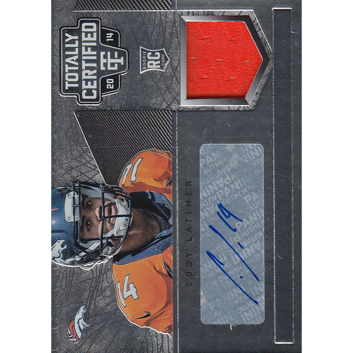 2014 Totally Certified Rookie Autograph Jerseys #170 Cody Latimer