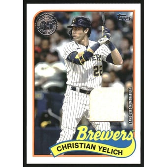 2024 Topps '89 Topps Relics #89BRCY Christian Yelich