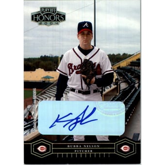 2004 Playoff Honors Signature Gold #17 Bubba Nelson/50