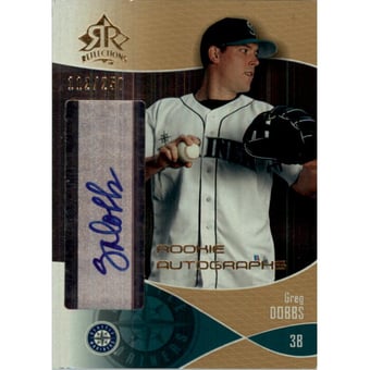 2004 Reflections Gold #108 Greg Dobbs AU
