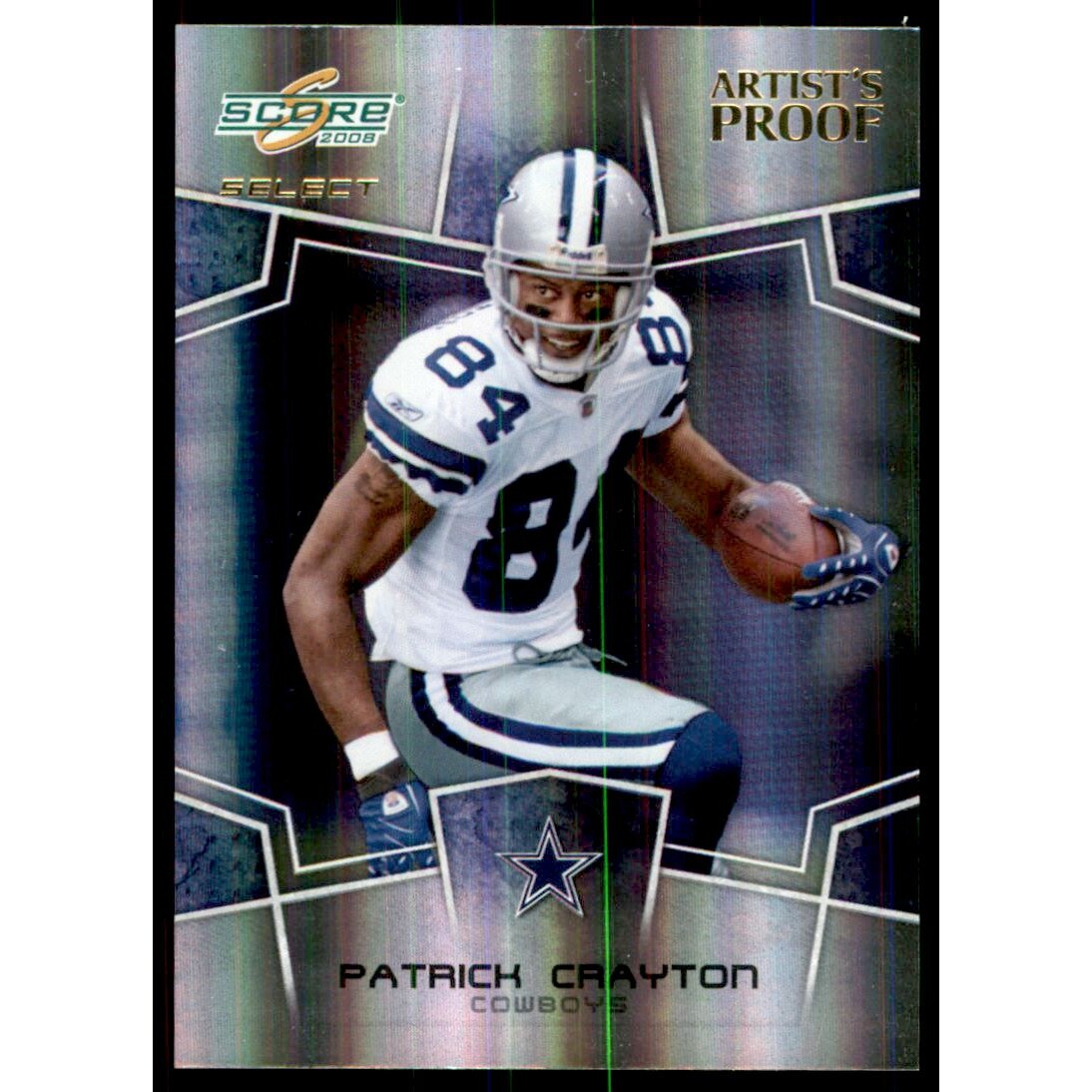 2008 Select Artist's Proof #81 Patrick Crayton