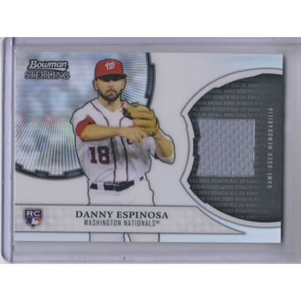 2011 Bowman Sterling Rookie Relics #DE Danny Espinosa
