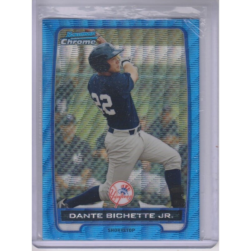 2012 Bowman Chrome Prospects Blue Wave Refractors #BCP99 Dante Bichette. rookie card picture
