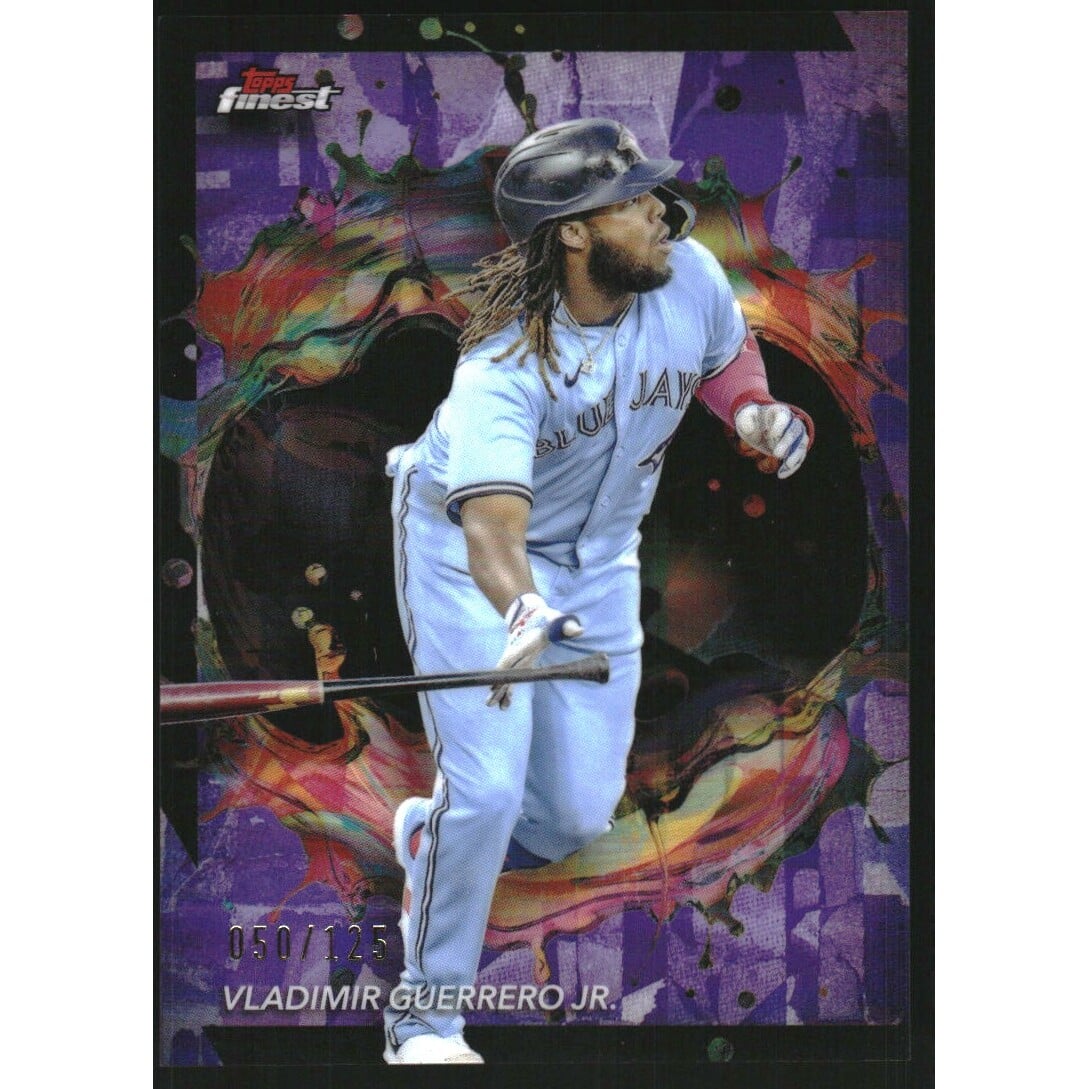 2024 Finest Purple Refractors #281 Vladimir Guerrero Jr.