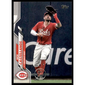 2020 Topps Factory Set 582 Montgomery Club #533 Nick Castellanos