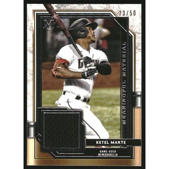 2021 Topps Museum Collection Meaningful Material Relics #MMRKM Ketel Marte
