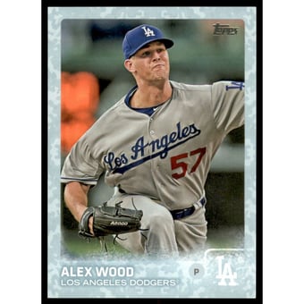 2015 Topps Update Snow Camo #US372 Alex Wood