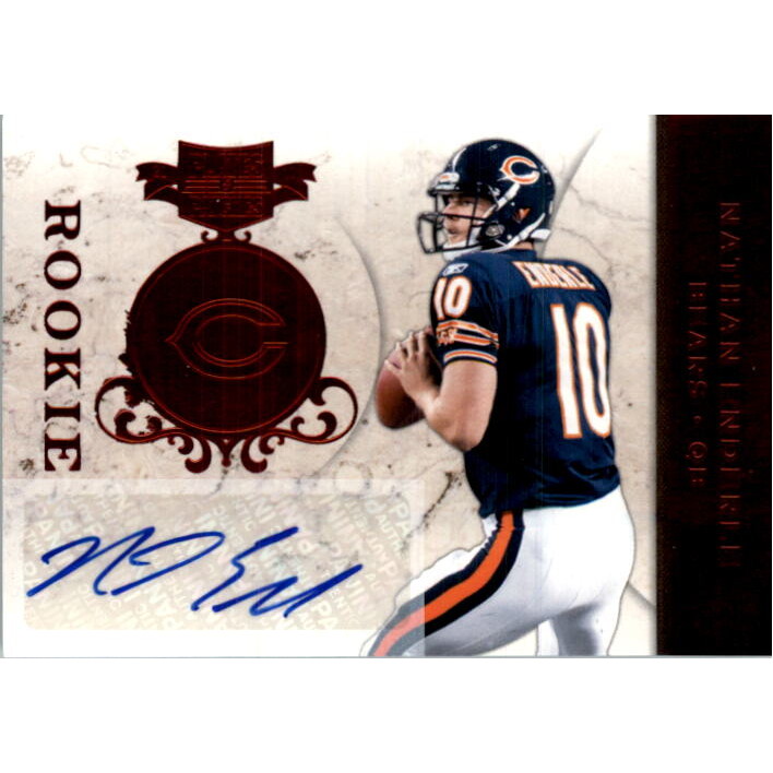 2011 Panini Plates and Patches #156 Nathan Enderle AU/49 RC. rookie card picture