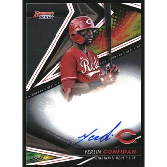 2022 Bowman's Best Best of '22 Autographs #B22YC Yerlin Confidan