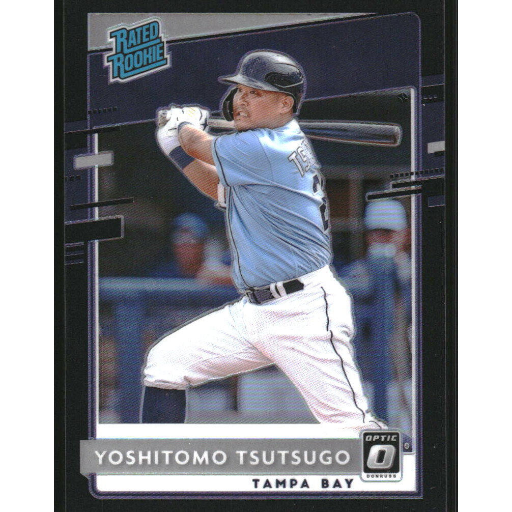 2020 Donruss Optic Black #61 Yoshitomo Tsutsugo RR. rookie card picture