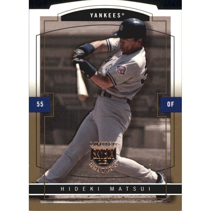 2004 SkyBox LE Gold Proof #104 Hideki Matsui