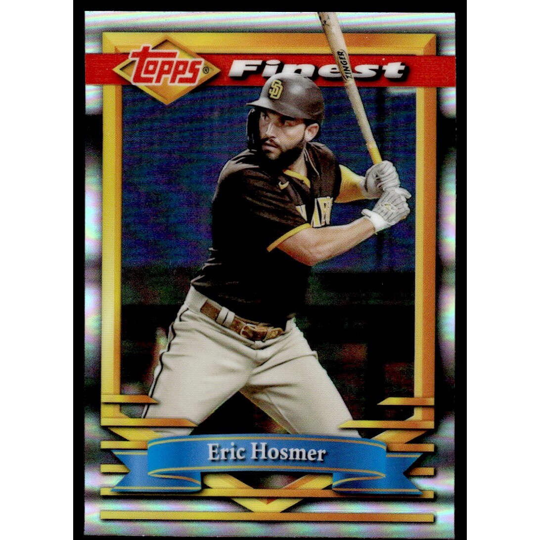 2021 Finest Flashbacks Refractors #14 Eric Hosmer