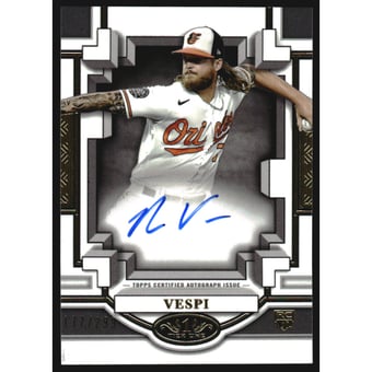 2023 Topps Tier One Break Out Autographs #BOANV1 Nick Vespi/299