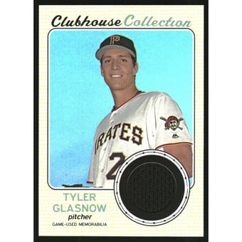 2017 Topps Heritage Clubhouse Collection Relics #CCRTG Tyler Glasnow HN