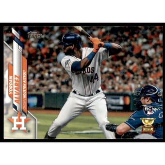 2020 Topps Base Set Photo Variations #276C Yordan Alvarez/batting, white jsy FACTORY