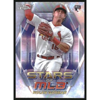 2023 Topps Stars of MLB Chrome #SMLBC23 Nolan Gorman
