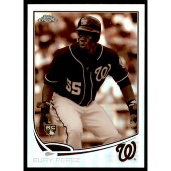 2013 Topps Chrome Sepia Refractors #101 Eury Perez