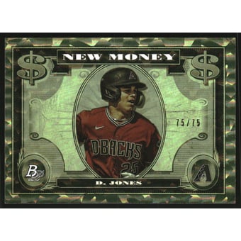 2023 Bowman Platinum New Money Ice Foil #NM9 Druw Jones