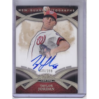 2014 Topps Tier One New Guard Autographs #NGATJO Taylor Jordan/399