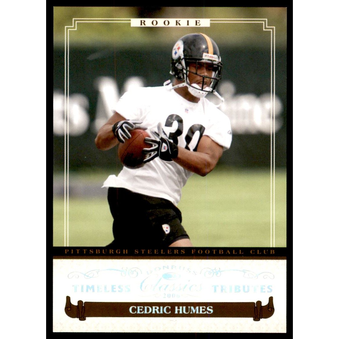 2006 Donruss Classics Timeless Tributes Silver #124 Cedric Humes