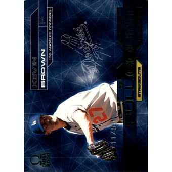 2000 Pacific Omega Full Count Numbered #15 Kevin Brown/50