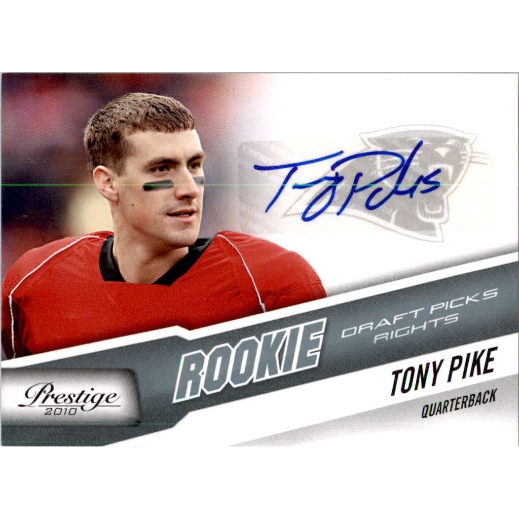 2010 Prestige Draft Picks Rights Autographs #298 Tony Pike/499