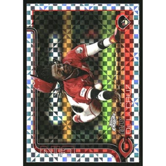 2025 Topps Chrome Update X-Fractors #USC189 Elly De La Cruz
