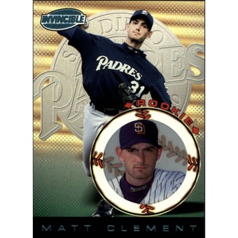 1999 Pacific Invincible Platinum Blue #121 Matt Clement